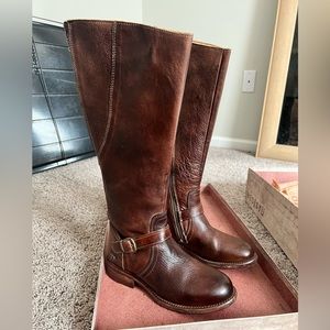 BEDSTU GLAYE BOOTS- TEAK RUSTIC